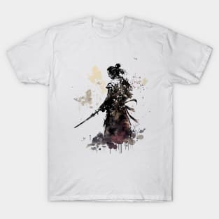 Samurai Ink  Timeless Sumi-e Art T-Shirt